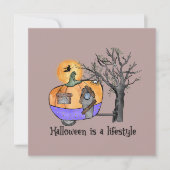 Halloween is een levensstijl | Camper | Aanhangwag (Voorkant)