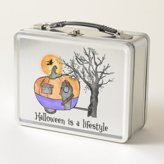 Halloween is een levensstijl | Camper | Aanhangwag (Voorkant)
