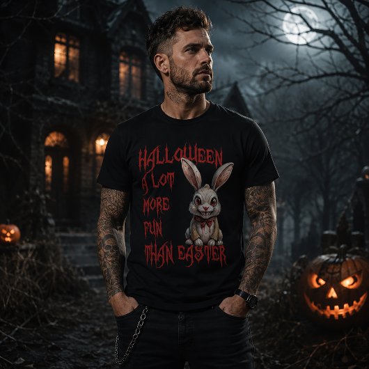 Halloween Is Een Stuk Leuker Dan Pasen T-shirt