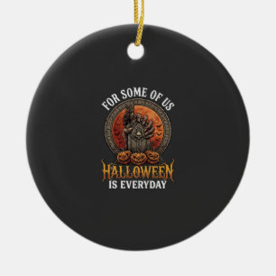 Halloween Is Elke Dag Monster Hand Grafsteen Pompo Keramisch Ornament