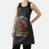 Halloween Is Elke Dag Monster Hand Grafsteen Pompo Schort (Insitu)