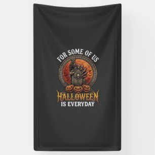 Halloween Is Elke Dag Monster Hand Grafsteen Pompo Spandoek
