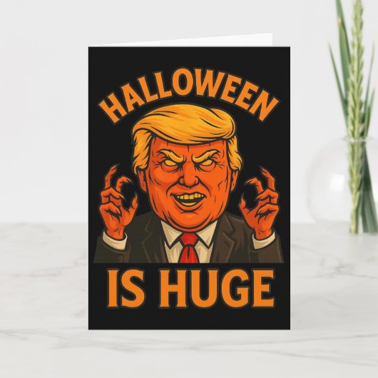 Halloween is enorm  kaart (Voorkant)