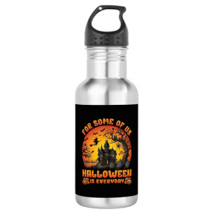 Halloween Is Everyday Spoken Huis Heks Maan_1 Waterfles