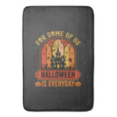 Halloween Is Everyday Spoken Huis Retro Badmat (Voorkant Verticaal)