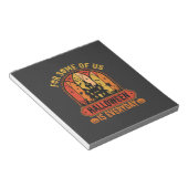 Halloween Is Everyday Spoken Huis Retro Notitieblok (Schuin)