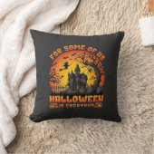 Halloween Is Everyday Spokenhuis Heks Maan_1 Kussen (Deken)