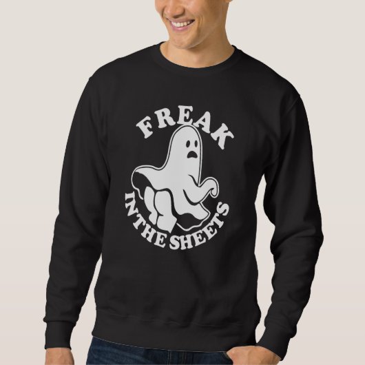 Halloween is gewoon een freak in de lakens trui (Voorkant)