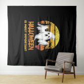 Halloween is het belangrijkste Halloween cadeau Wandkleed (In Situ (horizontaal))