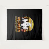 Halloween is het belangrijkste Halloween cadeau Wandkleed (Voorkant (horizontaal))