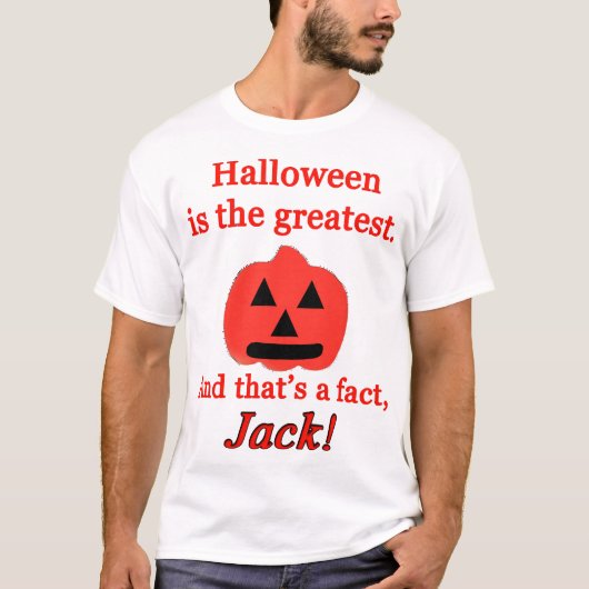 Halloween is het beste t-shirt (Voorkant)