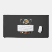 Halloween Is het Seizoen Pompoen Kat Design_1 Bureaumat (Keyboard & Muis)
