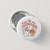 Halloween is het seizoen ronde button 3,2 cm (Voorkant /achterkant)
