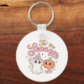 Halloween is het seizoen sleutelhanger (Voorkant)