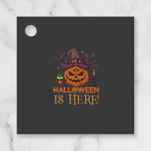 Halloween Is Hier Pompoen Heksenhoed Magische Kete Bedankjes Labels