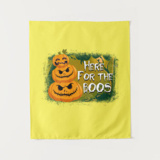 Halloween is hier voor de verjaardag van de Boos Wandkleed