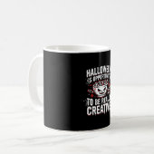 Halloween Is Kansen Creatief Citaatontwerp Koffiemok (Voorkant links)