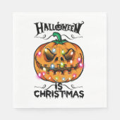 Halloween is Kerstmis Servet (Voorkant)