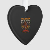 Halloween Is Levensstijl Geannuleerd Kasteel Sched Ornament (voorkant)