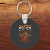Halloween Is Levensstijl Geannuleerd Kasteel Sched Sleutelhanger (Voorkant)