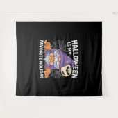 Halloween is mijn favoriete vakantie pompoen Snoep Wandkleed (Voorkant (horizontaal))