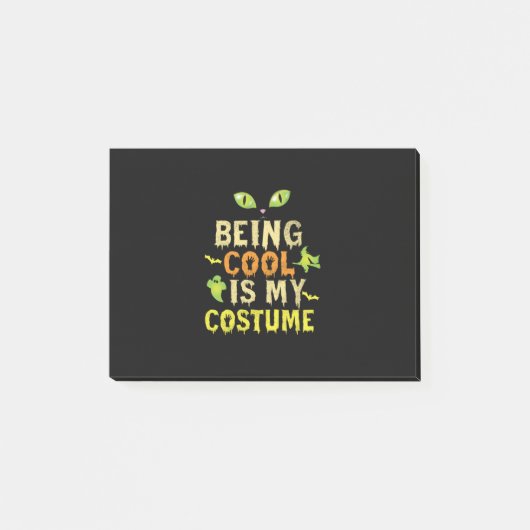 Halloween is mijn kostuum van de vorige dag. post-it® notes (Voorkant)