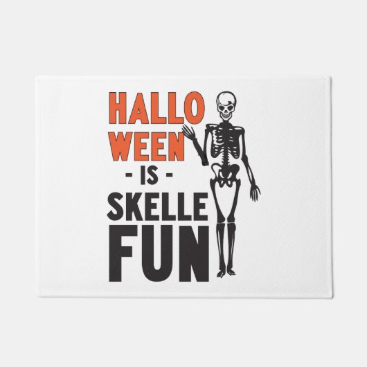 Halloween is Skellefun Deurmat (Voorkant)