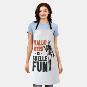 Halloween is Skellefun Schort (Gedragen)