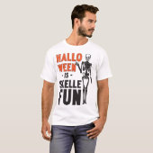 Halloween is Skellefun T-shirt (Voorkant volledig)