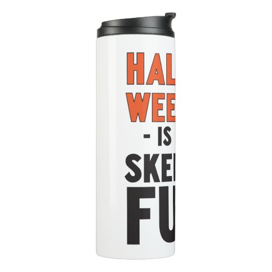 Halloween is Skellefun Thermosbeker (Gedraaid links)