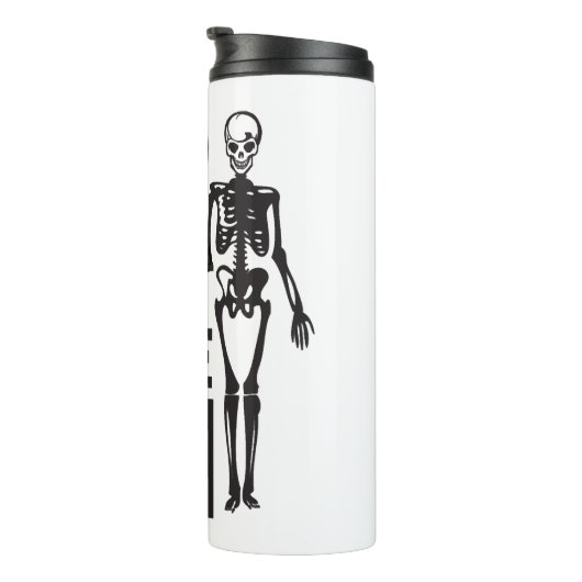 Halloween is Skellefun Thermosbeker (Geroteerd rechts)