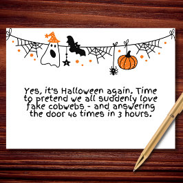 Halloween is terug, en de chaos ook kaart