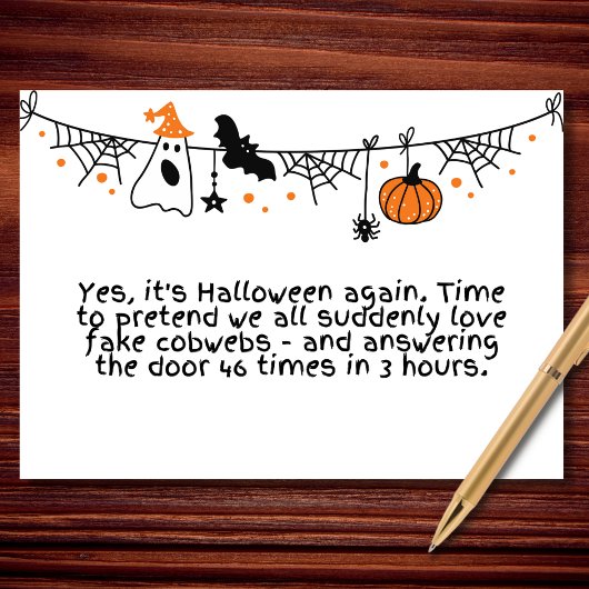 Halloween is terug, en de chaos ook kaart