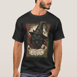 Halloween is voorbij, alles wat ik met Kerstmis wi T-shirt