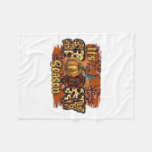 Halloween It Is Spooky Season Birthday Fleece Deken (Voorkant (Horizontaal))