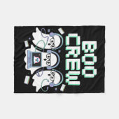 Halloween IT Tech Helpdesk Support Stem van Boo Cr Fleece Deken (Voorkant (Horizontaal))