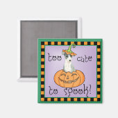 Halloween Italy Greyhound Magneet (Voorkant / Achterkant)