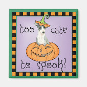 Halloween Italy Greyhound Magneet (Voorkant)