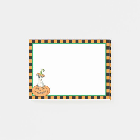 Halloween Italy Greyhound Post-it® Notes (Voorkant)