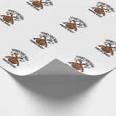 Halloween-jachtshirt met pompoenbijlen_1 cadeaupapier (Hoek)