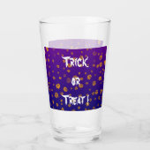 Halloween Jack-lantaarns Glas (Achterkant)