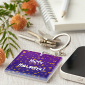 Halloween Jack-lantaarns Sleutelhanger (Voorkant Rechts)