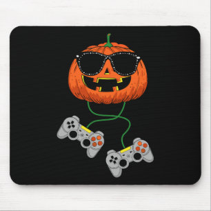 Halloween Jack O lantaarn gamer jongens Kinder Man Muismat