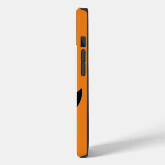 Halloween Jack-o'-lantaarn Gezicht iPhone Case (Achterkant / Links)