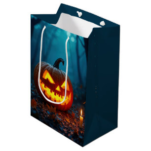 Halloween Jack-o-lantaarn in Bos Medium Cadeauzakje