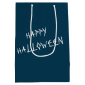 Halloween Jack-o-lantaarn in Bos Medium Cadeauzakje (Achterkant)