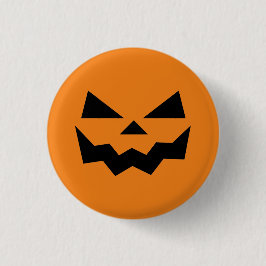 Halloween Jack-o-lantaarn pompoen gezicht glimlach Ronde Button 3,2 Cm