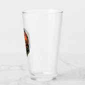 Halloween Jack O lantaarn pompoen pint glas (Links)