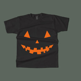 Halloween Jack O lantaarn silhouet Kind T-shirt