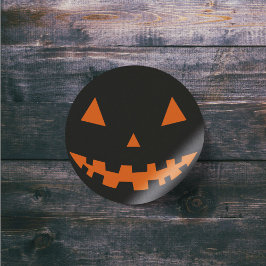 Halloween Jack O lantaarn silhouet Sticker